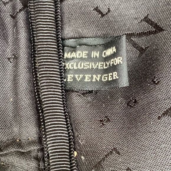 Levenger Black Heavy Duty Nylon Travel Case. EUC! - Picture 5 of 6